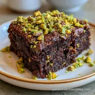 Brownie Chocolat Pistache pour 8 Parts