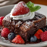 Brownie Sans Gluten au Chocolat Recette Fudgy et C&oelig;ur Fondant Inratable
