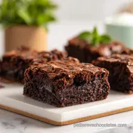 Brownies Au Chocolat: C&oelig;ur Velout&eacute;