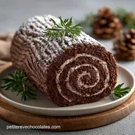 B&ucirc;che de No&euml;l Chocolat pour 8 Personnes