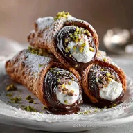 Cannoli au chocolat Recette facile et coque croustillante &agrave; la Marsala