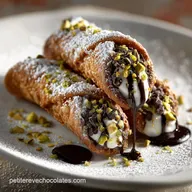 Cannoli au chocolat : Recette authentique coque cacao ultra-croustillante