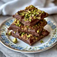 Recette Chocolat Duba&iuml; Pistache