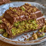 Chocolat Duba&iuml; &agrave; la Pistache Maison
