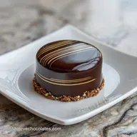 Chocolat et Pralin: Mousse Velout&eacute;e pour 8 Portions