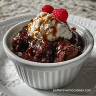 Chocolate Cobbler in the CrockPot : Le Dessert Fondant