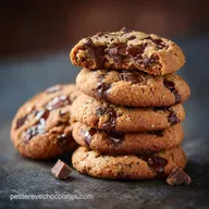 Cookies aux P&eacute;pites de Chocolat Le secret du cookie super moelleux