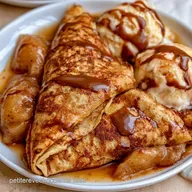 Cr&ecirc;pes Belle H&eacute;l&egrave;ne : Poires et Chocolat