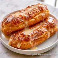 &Eacute;clairs Chocolat Blanc pour 10 Pi&egrave;ces