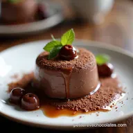 Recette Entremets aux 3 Chocolats Mousse L&eacute;g&egrave;re et Croustillant Pralin&eacute;