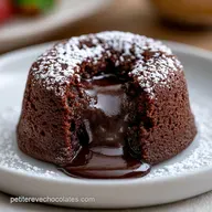 Fondant Chocolat Noir Intense: C&oelig;ur Coulant