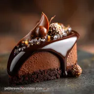 Ganache au Chocolat Noir Classique Facile Le Pilier de la P&acirc;tisserie