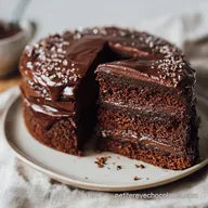 Recette G&acirc;teau Chocolat Anniversaire en 1h