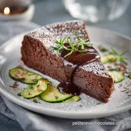 G&acirc;teau chocolat courgette Le secret dun moelleux intense sans beurre