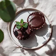 Gla&ccedil;age au Chocolat Noir Miroir Velout&eacute;
