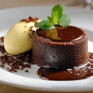 Glace au chocolat noir maison ultra onctueuse Cr&egrave;me Anglaise