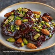 Mendiants Au Chocolat aux Amandes