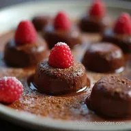 Recette Mini Fondant au Chocolat C&oelig;ur Coulant Facile