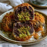 Mochi Chocolat Duba&iuml; au Croustillant