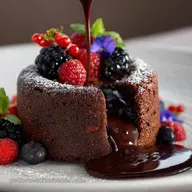 Chocolat Noir Intense Recette Moelleux C&oelig;ur Coulant Parfait
