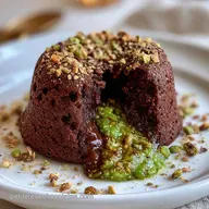 Moelleux Chocolat Pistache pour 8 Personnes