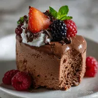 Authentique et Dlicieuse Mousse Au Chocolat : Intense et A&eacute;rienne