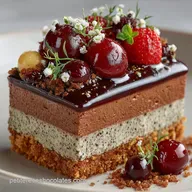 G&acirc;teau Op&eacute;ra au chocolat Recette Classique lEntremets Parisien