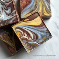 Recette Marbr&eacute; Chocolat Vanille Crispy Baked