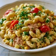 Salade Macaroni Thon Oeuf en 45 Minutes