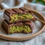 Tablette Chocolat Duba&iuml; &agrave; la Pistache