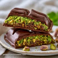Chocolat Duba&iuml; &agrave; la Pistache