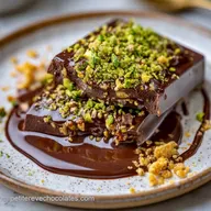 Chocolat Fourr&eacute; Pistache et Kada&iuml;f