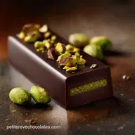 Tablette de chocolat pistache Recette facile au noir intense 70