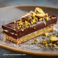 Tablette de chocolat pistache Recette maison avec temp&eacute;rage parfait
