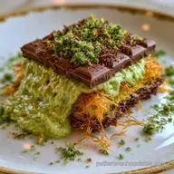 Tablette Pistache Kata&iuml;fi au Tahini