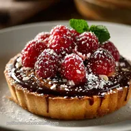 Tarte au chocolat blanc et framboise Recette P&acirc;tissi&egrave;re Inratable