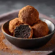 Truffes au Chocolat Classiques Recette Fondante de GrandM&egrave;re