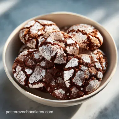 Biscuits Craquel&eacute;s au Chocolat | Recette Facile