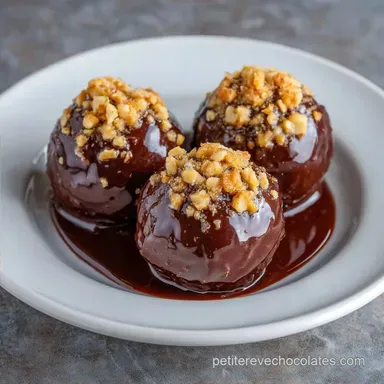 Bonbon Chocolat Pralin&eacute;: Croustillant