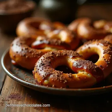 Bretzel au Chocolat Noir Intense La Recette Facile et Croustillante Fiche recette
