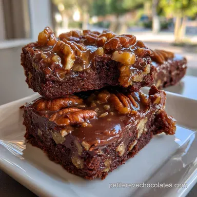 Brownie Fa&ccedil;on Cyril Lignac : C&oelig;ur Dense et Cro&ucirc;te Unique Fiche recette