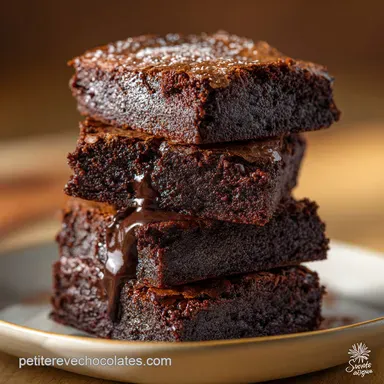 Brownies au Chocolat Fondant La Recette Facile pour la Cro&ucirc;te Parfaite Fiche recette