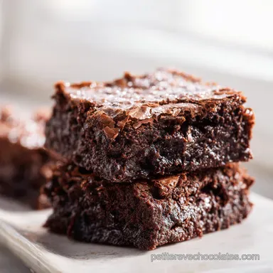 Brownies Au Chocolat: C&oelig;ur Velout&eacute; Fiche recette