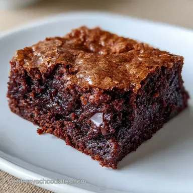 Brownies Moelleux : La Meilleure Recette C&oelig;ur Fudgy