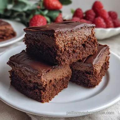 Brownies Mousse Chocolat : Le Dessert Luxueux dEmma Fiche recette
