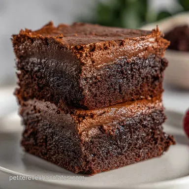 Brownies Mousse Chocolat : Le Dessert Luxueux dEmma