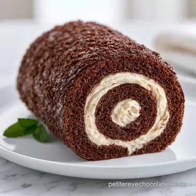 B&ucirc;che Chocolat Marron pour 8 Personnes Fiche recette