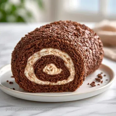B&ucirc;che Chocolat Marron pour 8 Personnes