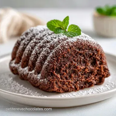 B&ucirc;che Chocolat Noir pour 8 Personnes