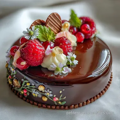 Charlotte Poire Chocolat: Mousse Sans G&eacute;latine